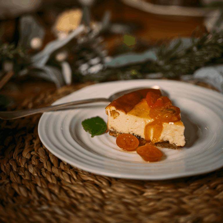 Cranberry & Orange Cheesecake by Something For Supper