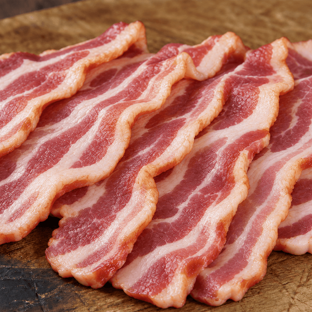 Elm Farm Dry Cured Streaky Smoked Bacon