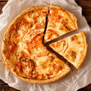 Thorner's Cheese & Tomato Quiche