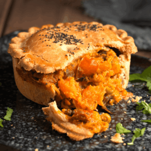 Thirner's Award-Winning Curried Sweet Potato, Butternut Squash & Spinach Pie (ve)